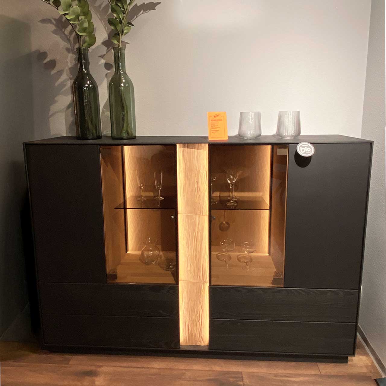 Hartmann KILVA - Highboard 9610-6171 inkl. Beleuchtung - SALE