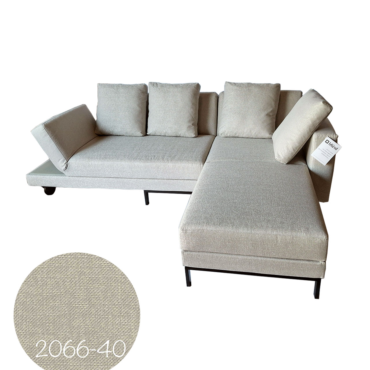brühl four-two compact – Drehsofa 68898 Auslaufstoff 2066-40