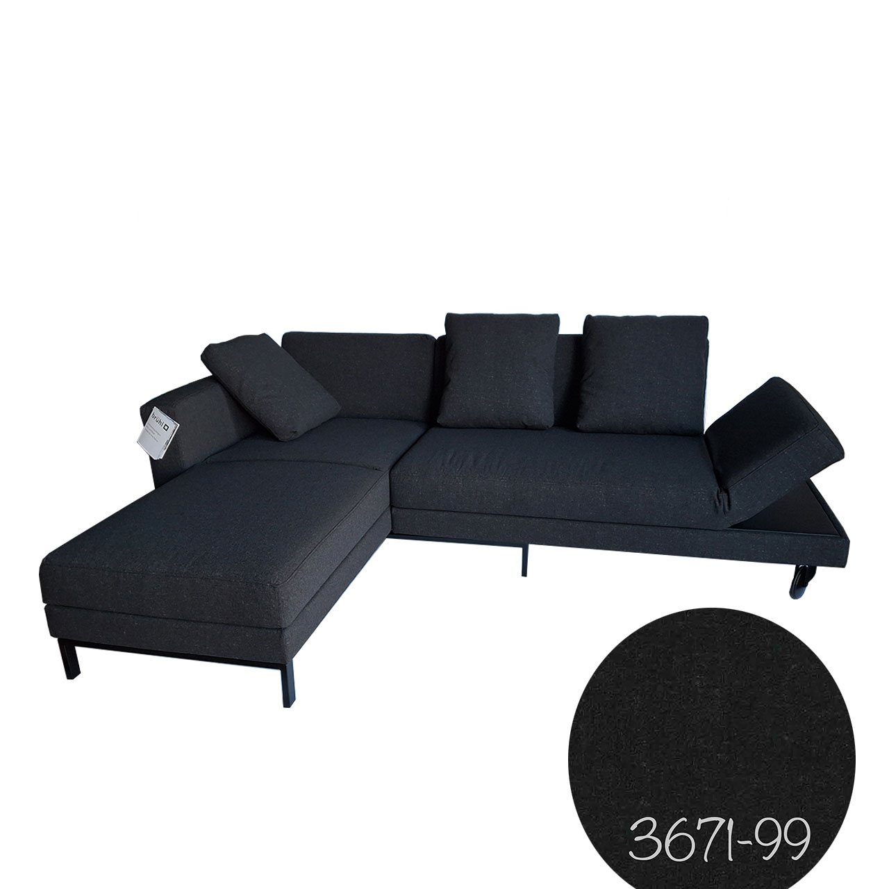 brühl four-two compact – Drehsofa 68899 Auslaufstoff 3671-99