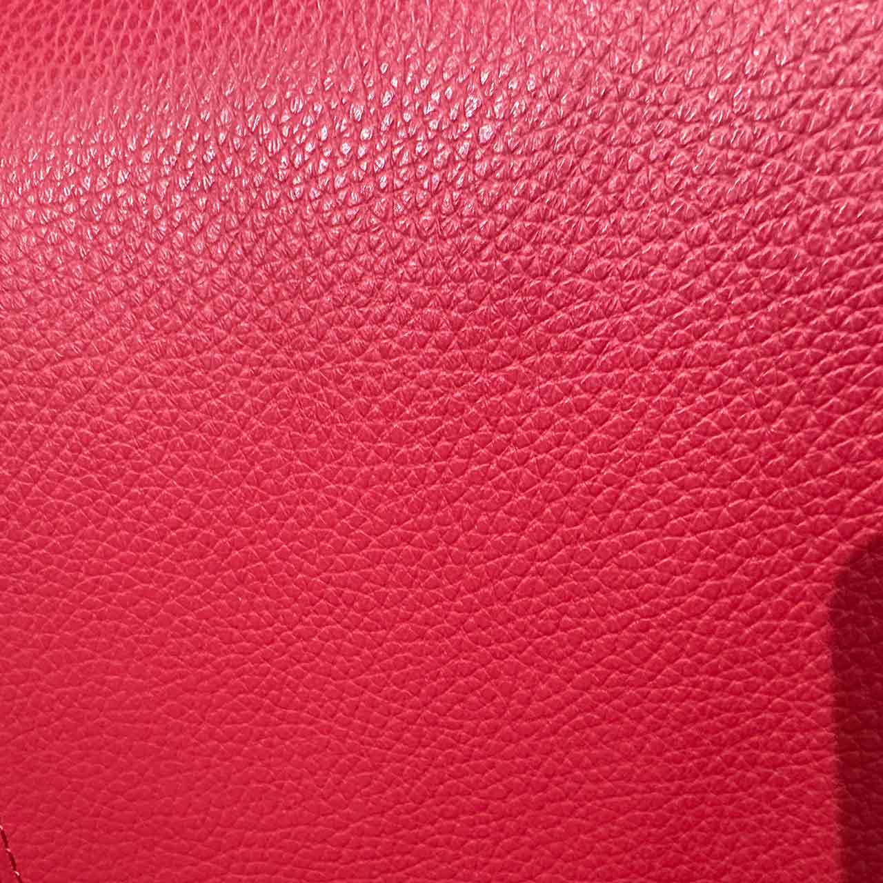 Detailansicht des großporigen roten Leders