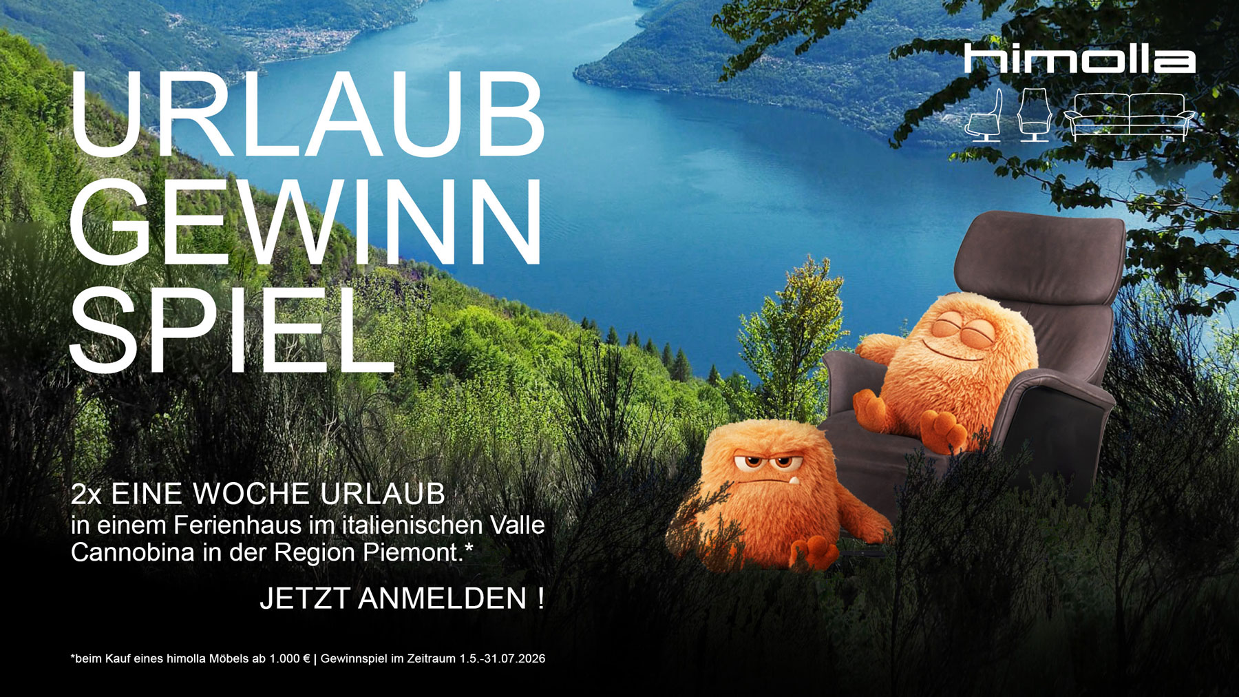 Zum himolla Urlaub Gewinnspiel