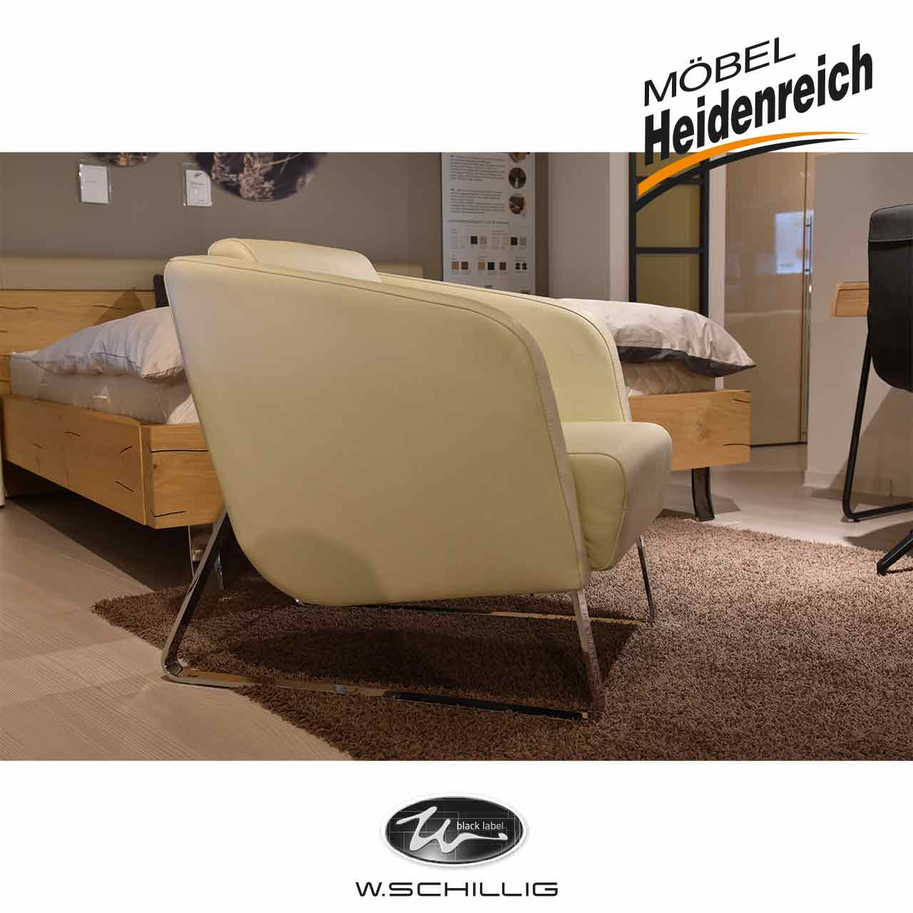 Gleicher Sessel von der anderen Seite.