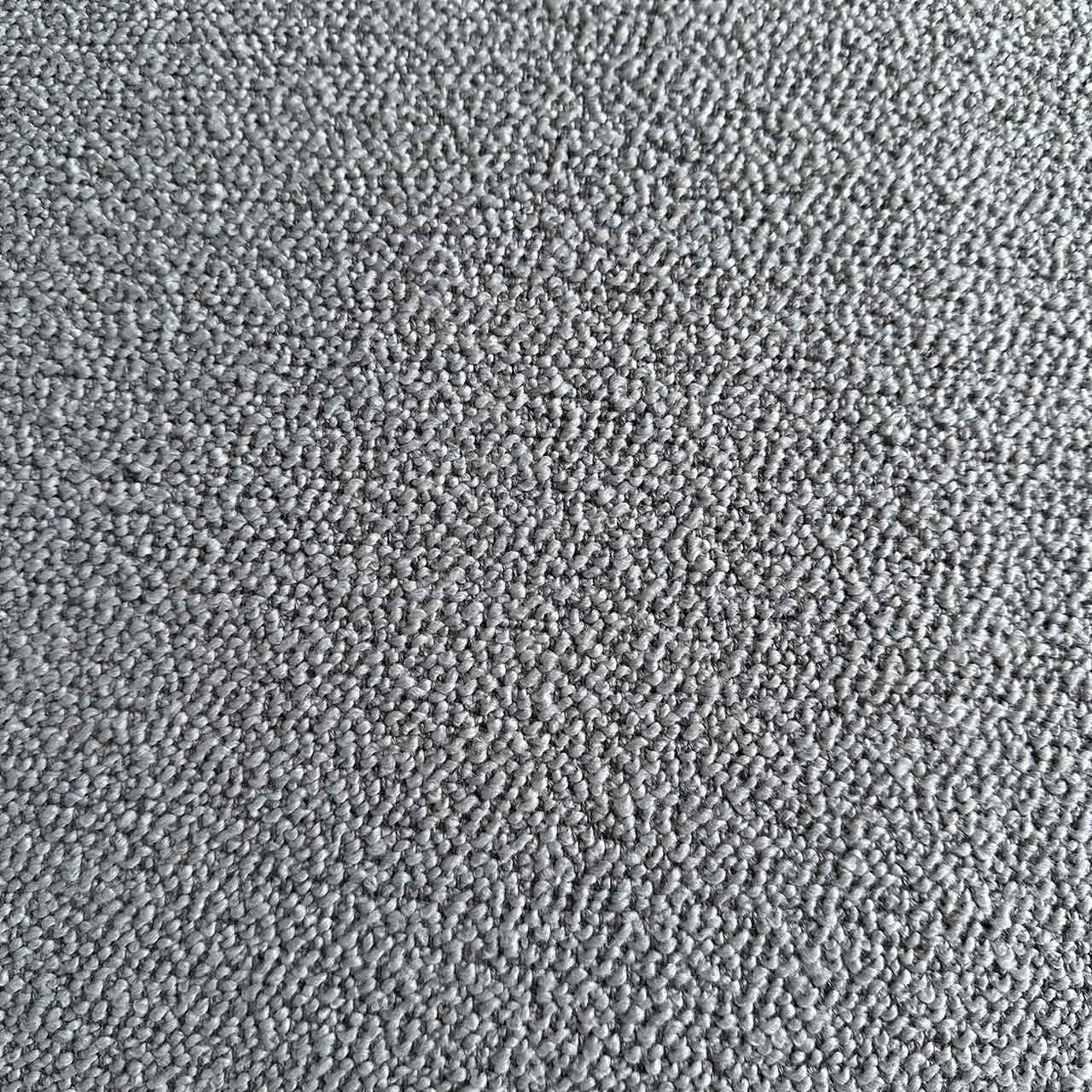 Detailaufnahme des groben grauen Stoffes