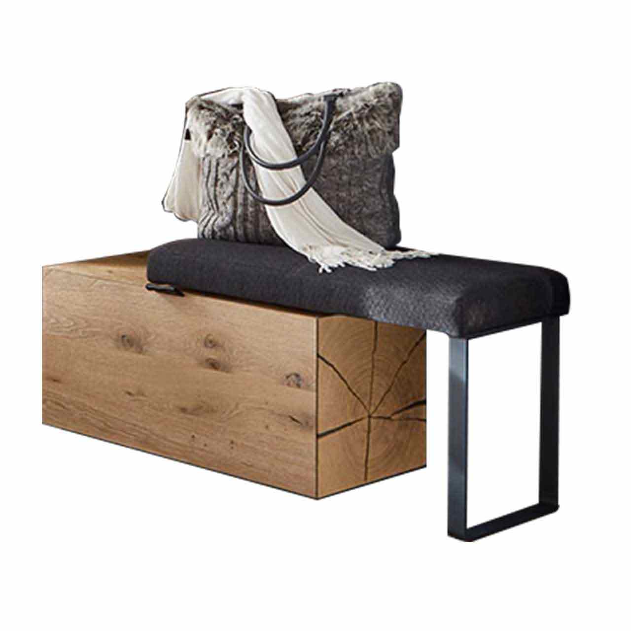 Hartmann CAYA - Sitzbank Baumstamm 7140-3084 Stoff