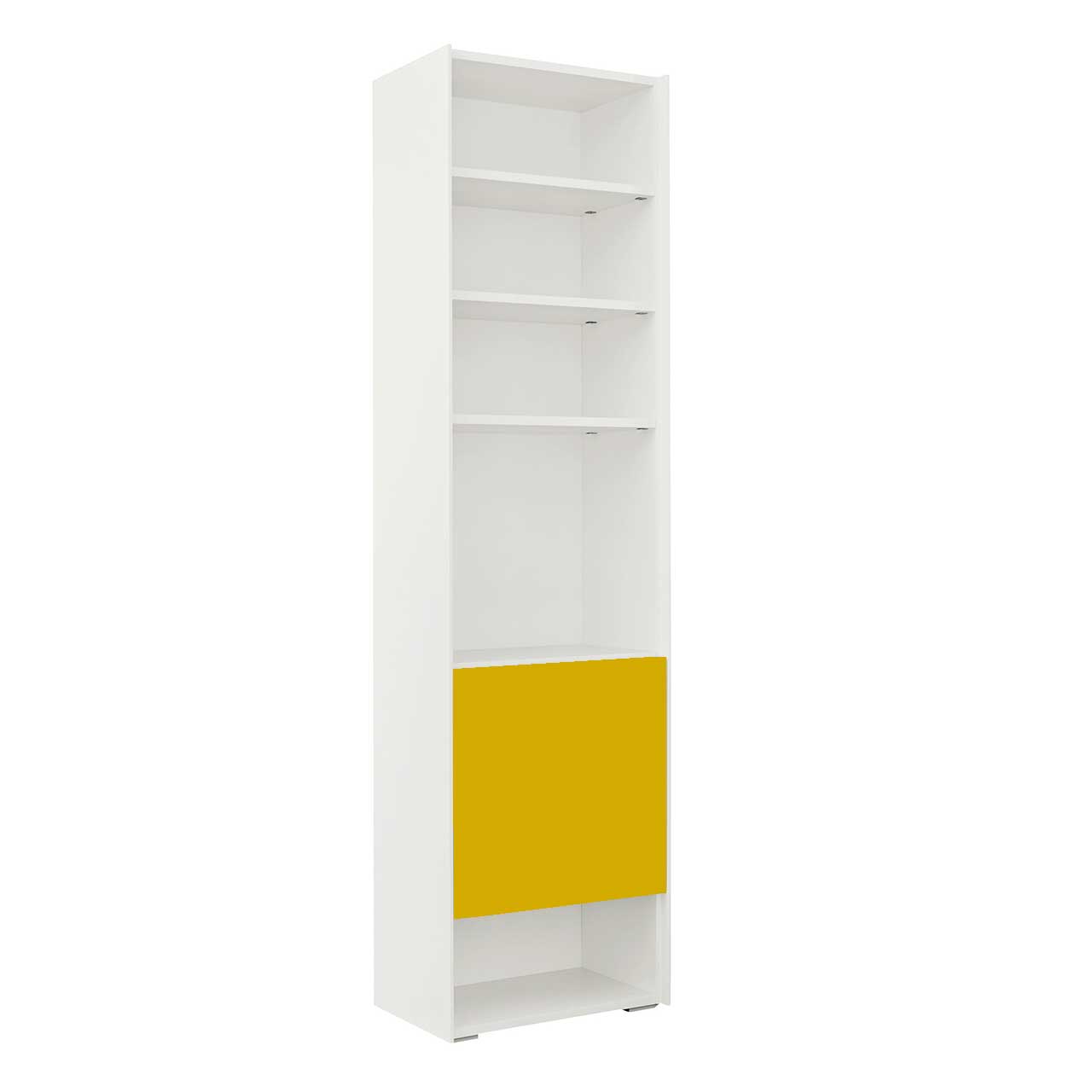 now! by hülsta – easy Regal mit gelbem Farbakzent 41202