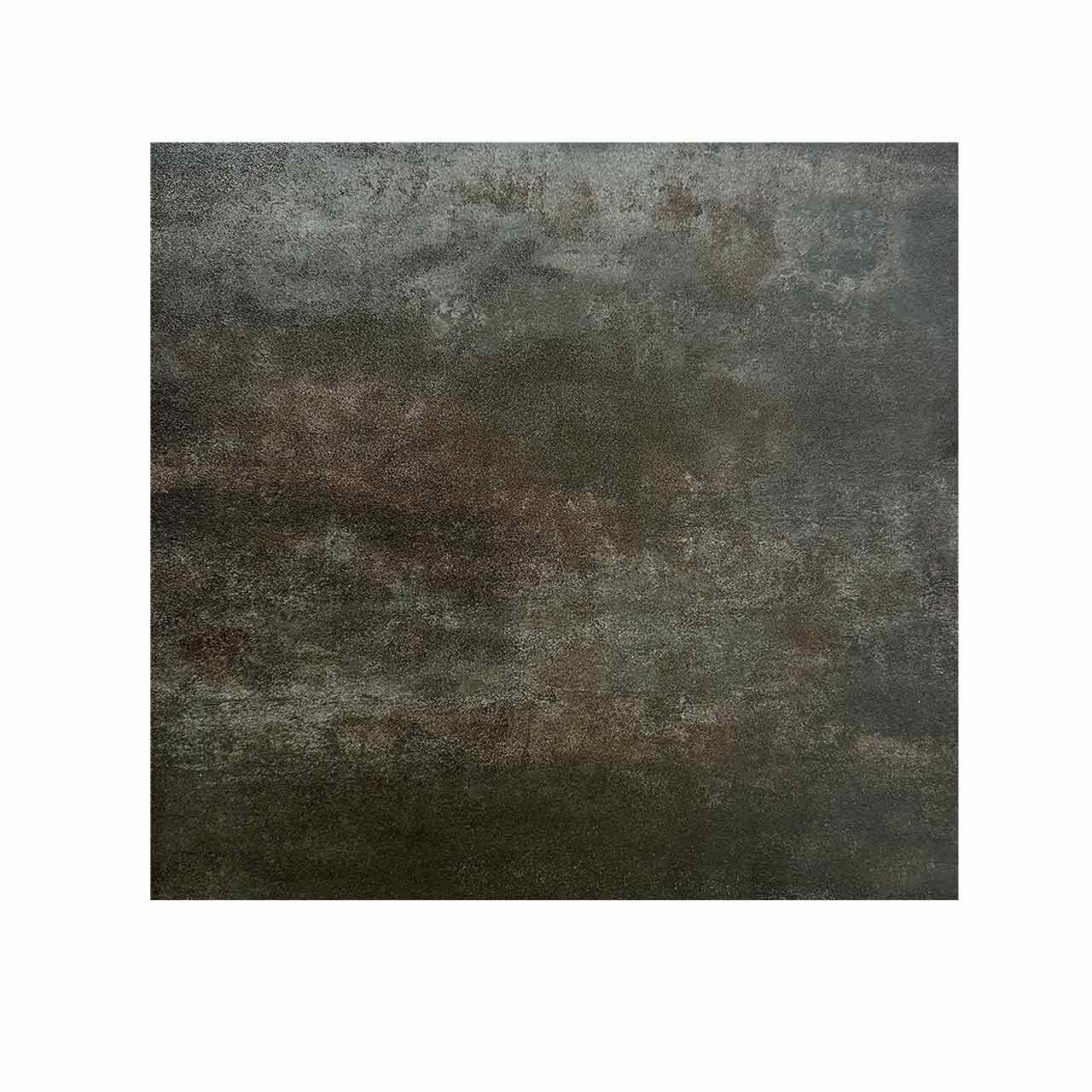 Ronald Schmitt - K172 Beistelltisch Darknight Detail Tischplatte Blick von oben auf die Tischplatte. Keramik-Maserung ist sichtbar.