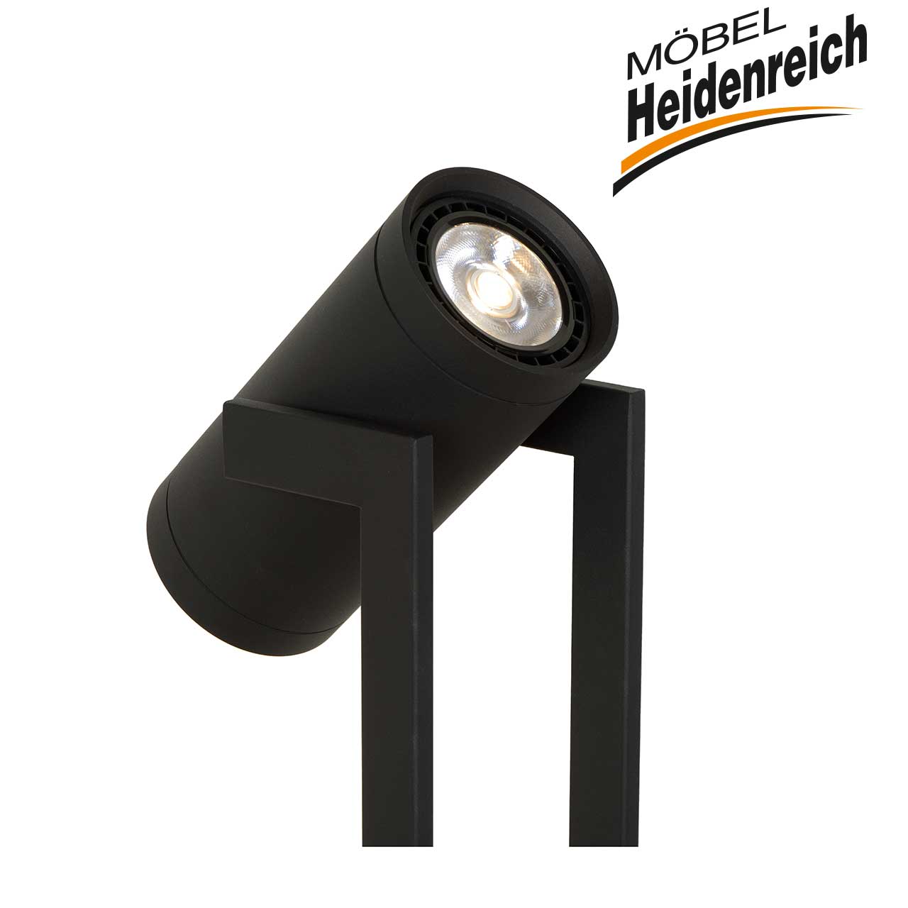 Fokus auf den drehbaren LED-Strahler, Strahlung nach unten
