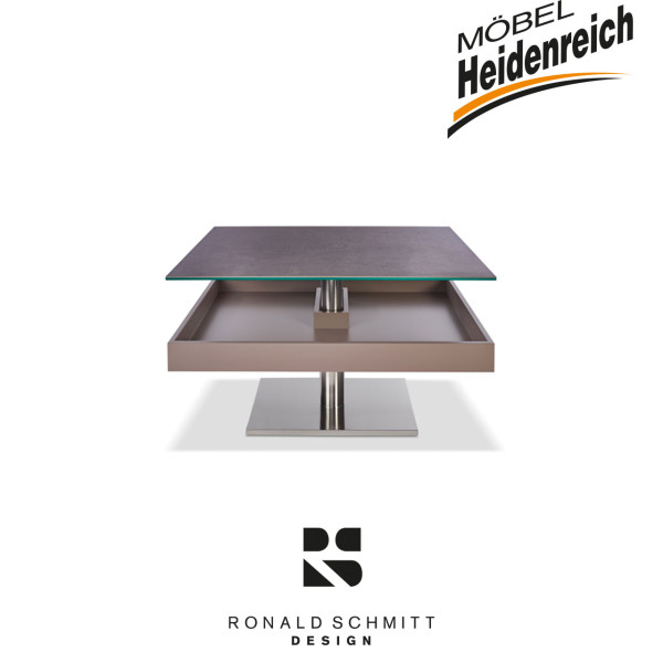 Ronald Schmitt K 471 Couchtisch mit geöffneter Tischplatte