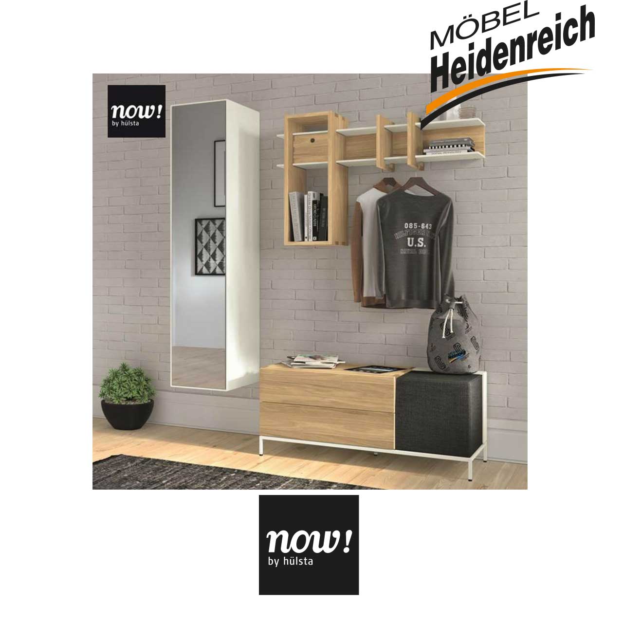 now! by hülsta now! spin Garderobe Möbel Heidenreich