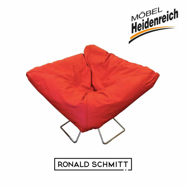Ronald Schmitt - Sessel Luna RST 133 Leder rot