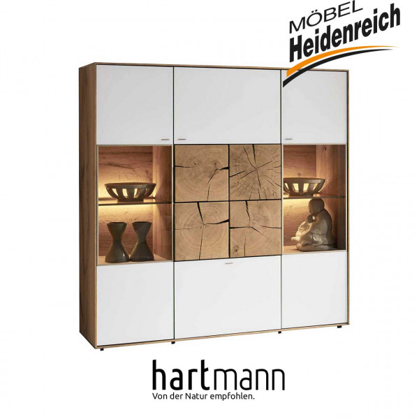 Hartmann Caya - Highboard 7170-7138 W inkl. Beleuchtung
