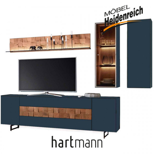 Hartmann Liv Leonardo - Wohnwand 7120W Nr. 26B