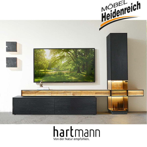 Hartmann Möbel KILVA - Wohnwand 9160 Nr. 24 - 4-teilig