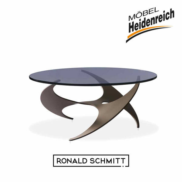 Ronald Schmitt Couchtisch Parsolglas grau