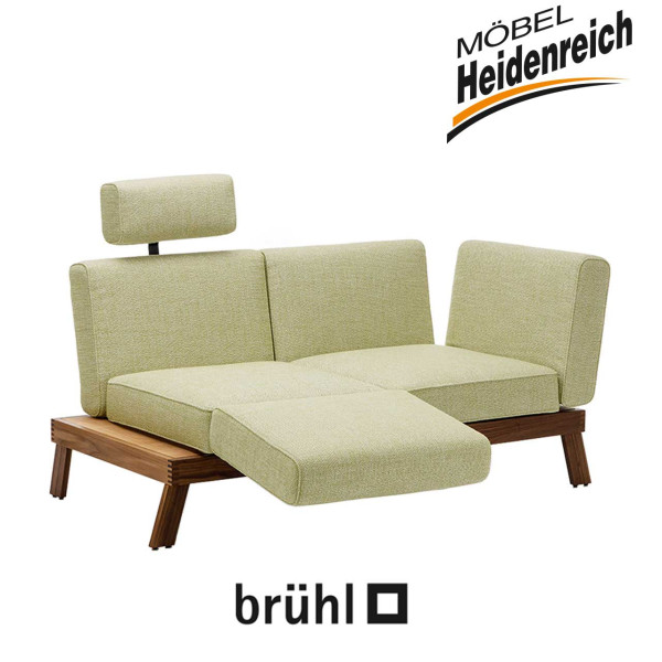 brühl lofoten lounge - Sofa-2,5 mit Drehsitzen 73409