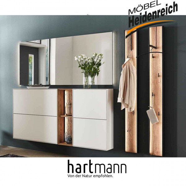 Hartmann Velko - Garderobe 7240G Nr. 100 inkl. Beleuchtung